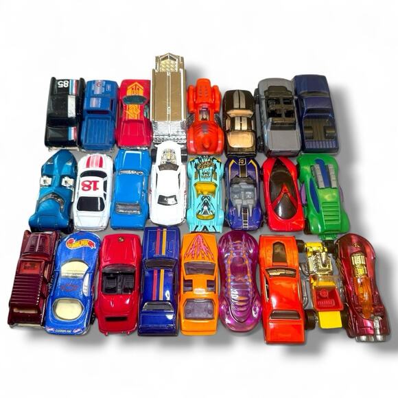 Hot Wheels Matchbox 25 Mixed Diecast Toy Car Lot – Lightning Variety Pack - Picture 3 of 12